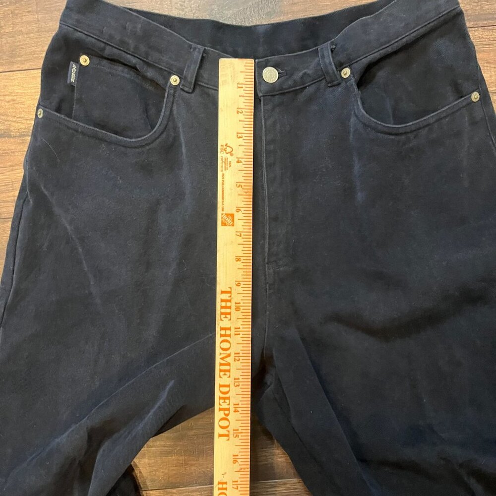 Lauren Ralph Lauren Pincord Corduroy Pants Womens Blue Straight Leg Size 16 - Picture 5 of 7